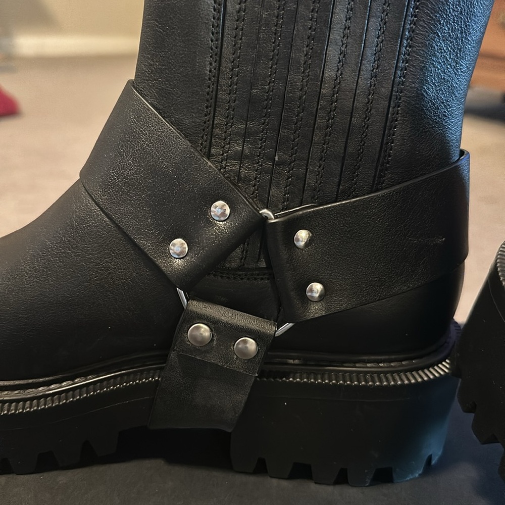 Vic Mati Ankle Biker Boots. View 5